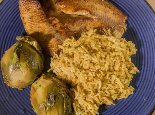 fish and avocado